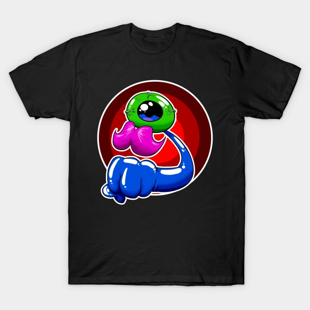 Marksepticpie ANIME T-Shirt by The darkcartoon